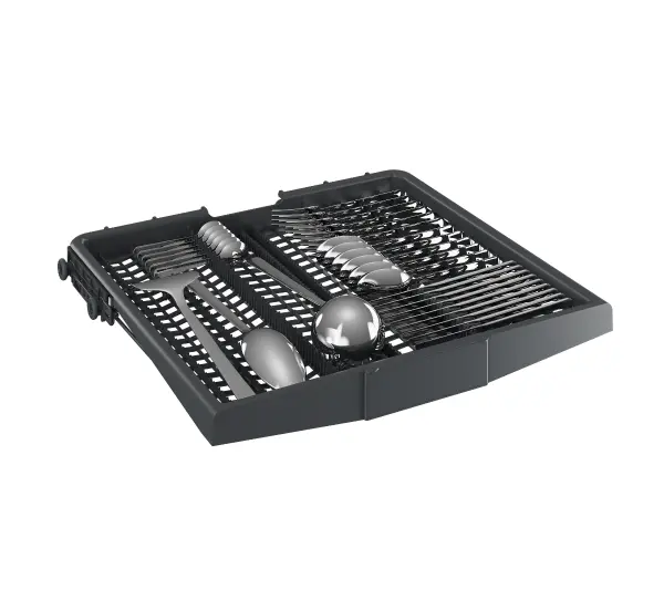 Beko b300 DEN48530X 59,9cm Automatyczne otwieranie drzwi Szuflada na sztućce - Kup na Raty - RRSO 0%