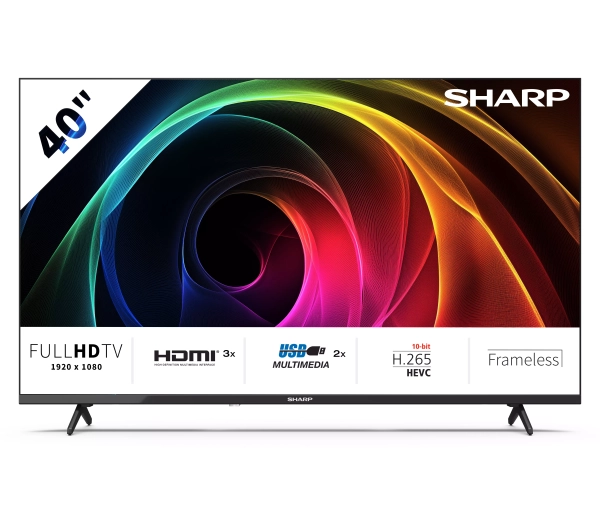 Sharp 40HA1705E 40" LED Full HD DVB-T2 - Kup na Raty - RRSO 0%