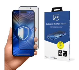 3mk HardGlass Matt Max Privacy do iPhone 16 Pro Max