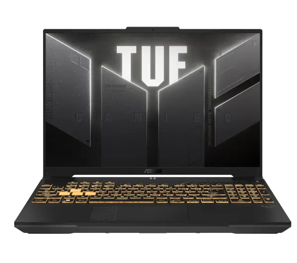 ASUS TUF Gaming F16 2024 FX607VU-I5165W 16" 144Hz Core 5 210H 16GB RAM 512GB Dysk SSD RTX4050 Win11 Szary Funkcje AI - Kup na Raty - RRSO 0%