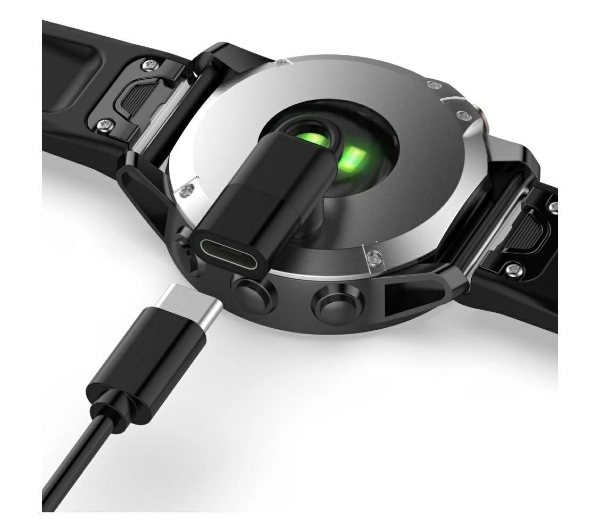 Beline USB-C do ładowania zegarków Garmin Czarny