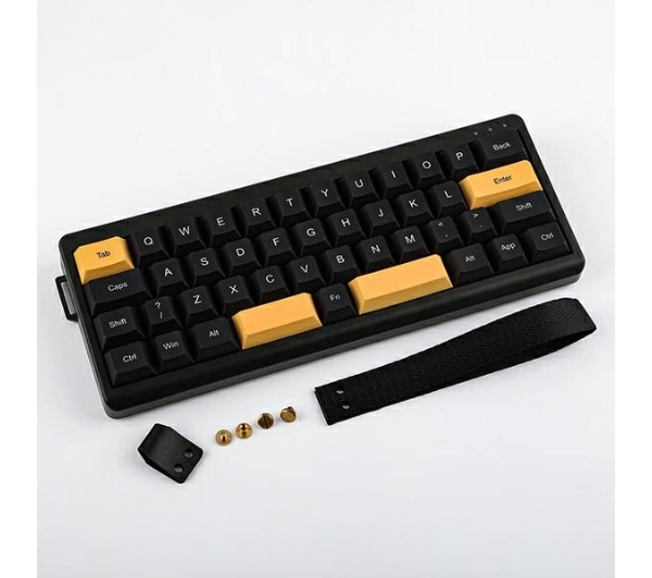 Epomaker TH40 Wisteria Linear Switch Czarno-złoty - Kup na Raty - RRSO 0%