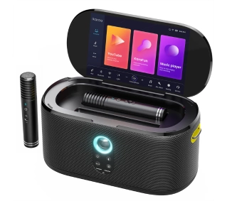 Ikarao Shell S1 Bluetooth Mikrofon Karaoke Czarny - ⚡ EURO HIT CENOWY! ⚡ - Kup na Raty - RRSO 0%