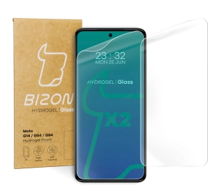 Bizon na ekran Hydrogel Front do Motorola Moto G14/G54/G54 Power/G55/G84 2 sztuki