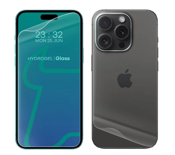 Bizon na tył i przód Hydrogel Pack do iPhone 15 Pro