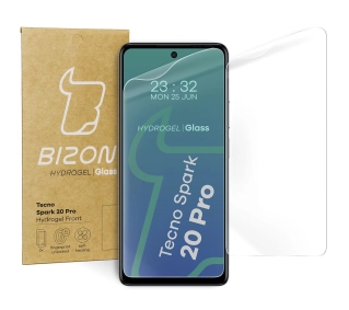 Bizon na ekran Hydrogel Front do Tecno Spark 20 Pro 2 sztuki