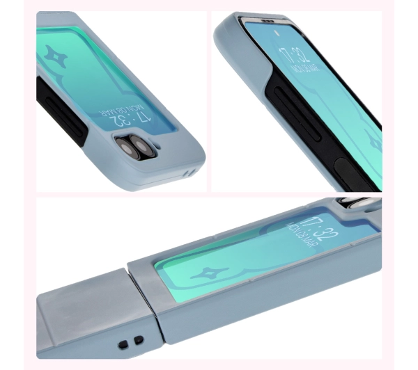 Bizon Tur do Samsung Galaxy Z Flip6 Light Blue