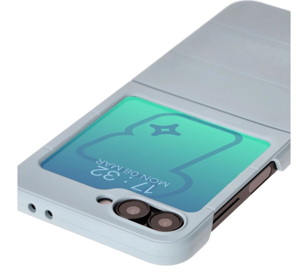 Bizon Tur do Samsung Galaxy Z Flip6 Light Blue