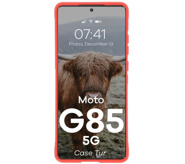 Bizon Tur do Motorola Moto G85 5G Red