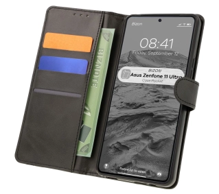 Bizon z klapką Pocket do Asus Zenfone 11 Ultra Czarny