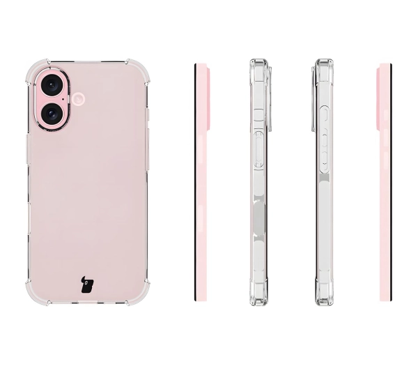 Bizon Elastyczne Salpa do iPhone 16 Przezroczysty