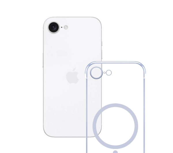 3mk Just20g Case iPhone 16e Przezroczysty