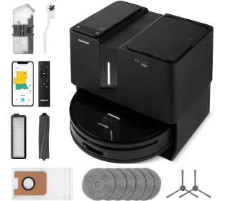 Sencor SRV 9790BK Funkcja mopowania Stacja oczyszczająca Tworzenie mapy pomieszczenia 63dB - Kup na Raty - RRSO 0%