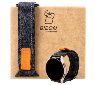 Bizon Strap Watch Urban do Galaxy Watch 20mm Niebieski jeans
