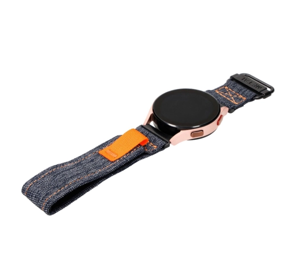 Bizon Strap Watch Urban do Galaxy Watch 20mm Niebieski jeans