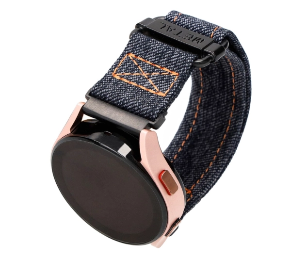 Bizon Strap Watch Urban do Galaxy Watch 20mm Niebieski jeans
