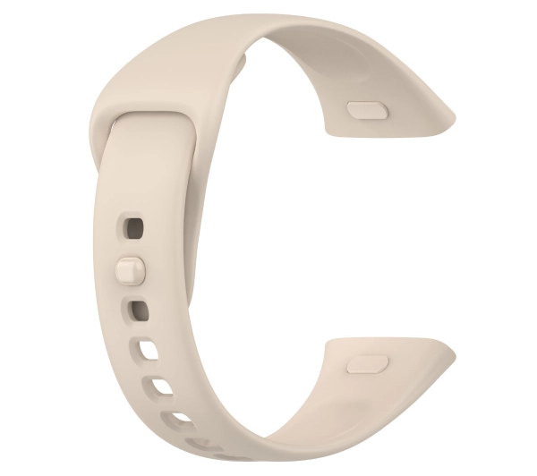 Bizon Strap Watch Dots do Xiaomi Redmi Watch 3 Beżowy