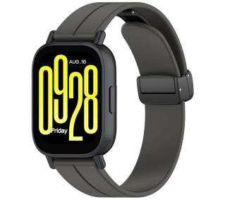 Bizon Strap Watch Silicone L 22mm do smartwatcha Czarny