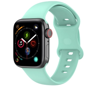 Bizon Strap Watch Silicone S do Apple Watch 38/40/41/42mm Miętowy