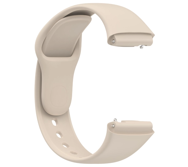 Bizon Strap Watch Dots do Xiaomi Redmi Watch 3 Active Beżowy