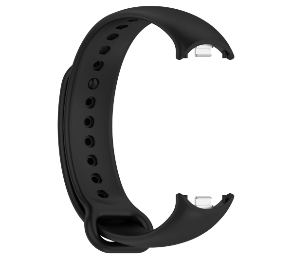 Bizon Strap Watch Dots do Xiaomi Smart Band 9 / 9 NFC / 8 Czarny