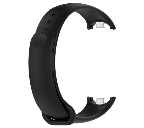 Bizon Strap Watch Dots do Xiaomi Smart Band 9 / 9 NFC / 8 Czarny