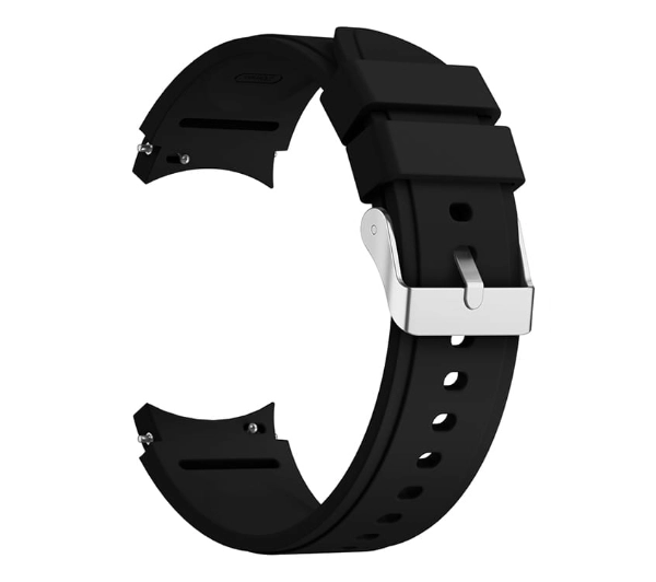 Bizon Strap Watch Silicone Pro do Galaxy Watch 20mm Czarny