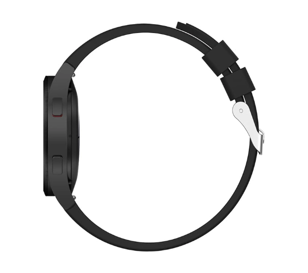 Bizon Strap Watch Silicone Pro do Galaxy Watch 20mm Czarny
