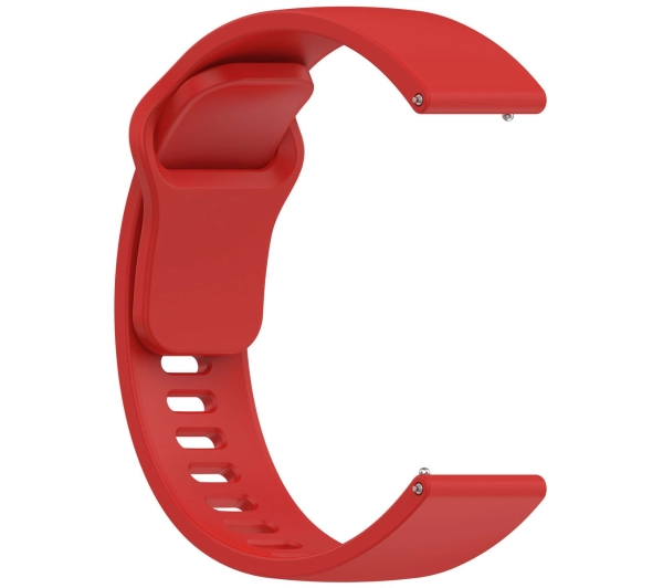 Bizon Strap Watch Silicone Pro H QuickRelease 22mm Czerwony