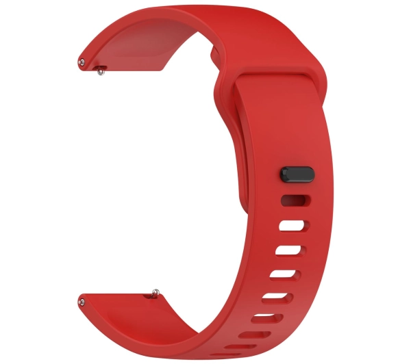Bizon Strap Watch Silicone Pro H QuickRelease 22mm Czerwony