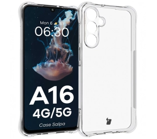 Bizon Elastyczne Salpa do Galaxy A16 4G/5G Przezroczysty