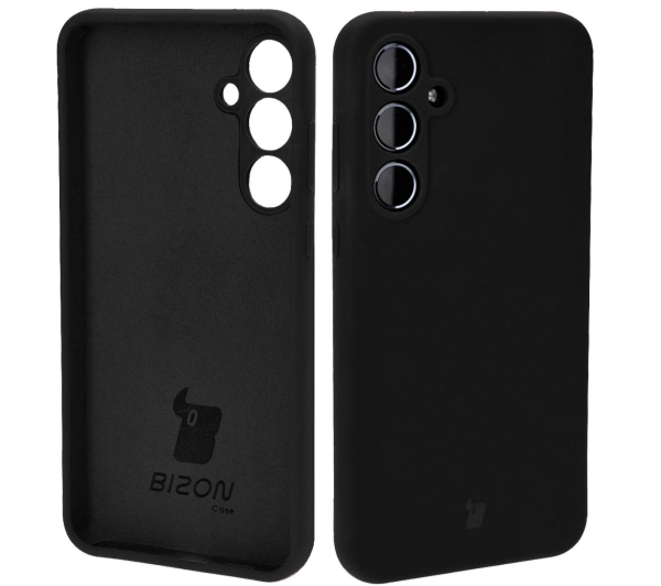 Bizon Silikonowe Soft do Galaxy A55 5G Czarny
