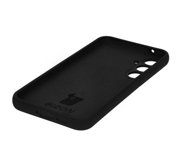Bizon Silikonowe Soft do Galaxy A55 5G Czarny