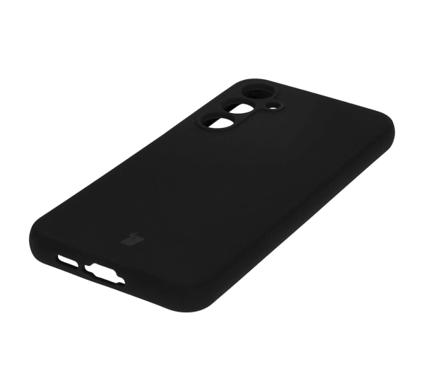 Bizon Silikonowe Soft do Galaxy A55 5G Czarny
