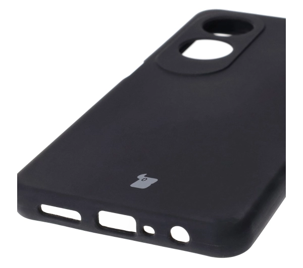 Bizon Silikonowe Soft do Oppo A60 4G Czarny