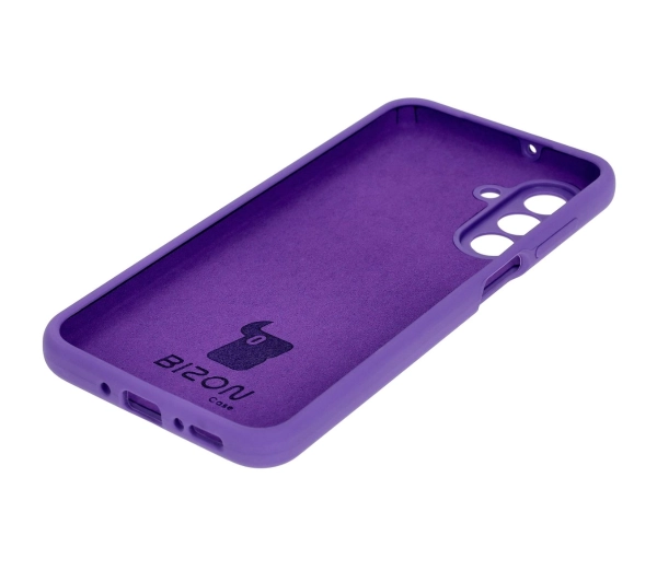 Bizon Silikonowe Soft do Galaxy A26 5G Fioletowy