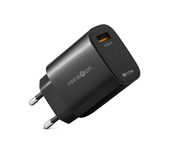 Reinston ELSI12A USB-A 12W Czarny