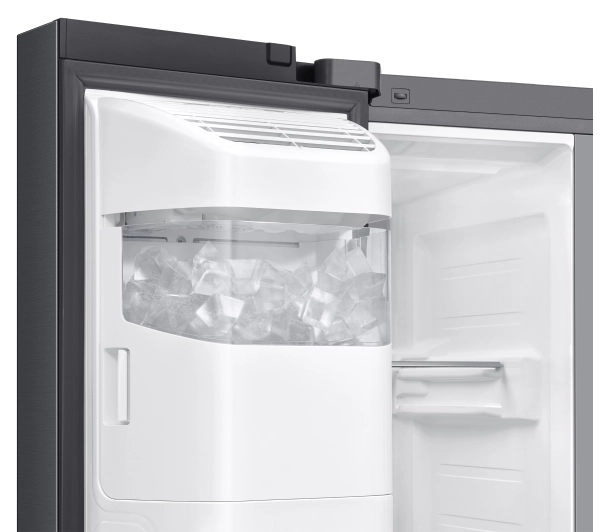 Samsung SBS RS80F64KEFEO Funkcje AI Auto Open Pełny No Frost 178,4cm Kostkarka Zdalne sterowanie Grafitowa stal - TRZECI -55%, ALBO 5-TY ZA 1ZŁ - Kup na Raty - RRSO 0%