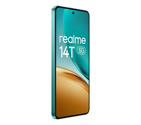 realme 14T 5G 8/256GB Funkcje AI 6,67" 120Hz 50Mpix Zielony - ⚡ EURO HIT CENOWY! ⚡ - Kup na Raty - RRSO 0%