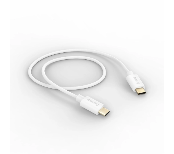 Hama USB-C 1m Biały