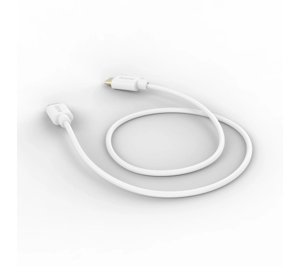 Hama USB-C 1m Biały