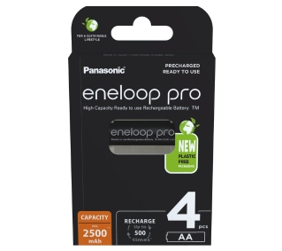 Panasonic Eneloop Pro AA 2500mAh 4szt.