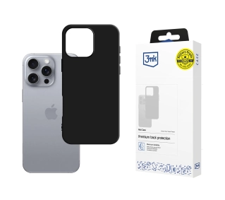 3mk Matt Case do iPhone 16 Pro Max Czarny