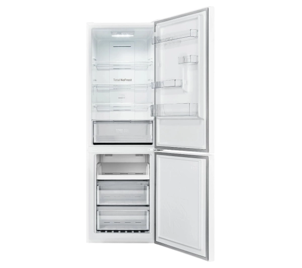 Amica FK3506.2FW (E) Pełny No Frost 185,5cm Szuflada z kontrolą wilgotności Biały - TRZECI -55%, ALBO 5-TY ZA 1ZŁ - Kup na Raty - RRSO 0%