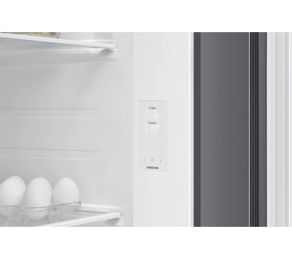 Samsung SBS RS70F65QETEO Funkcje AI Pełny No Frost 178,6cm Zdalne sterowanie Stal szczotkowana - Kup na Raty - RRSO 0%