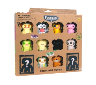 PMI Kids World Fuggler S1 Collectible Figures - 12 Pack Deluxe Box B
