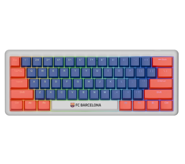 OCPC Gaming FCB KR2 Wireless 3w1 Niebiesko-czerwony