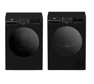 Beko pralka b300 BM3WFT48415PBDC EnergySpin 8kg 1400obr/min + suszarka b300 BM3T48249PBDC 52,1cm 8kg - TRZECI -55%, ALBO 5-TY ZA 1ZŁ - Kup na Raty - RRSO 0%