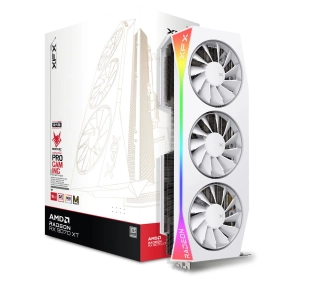 XFX Mercury Radeon RX 9070 XT OC White Magnetic Air Edition RGB 16GB GDDR6 256bit FSR - Kup na Raty - RRSO 0%