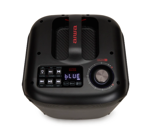 Aiwa KBTUS-250  40W Bluetooth Radio FM, DAB Mikrofon Karaoke Czarny - Kup na Raty - RRSO 0%